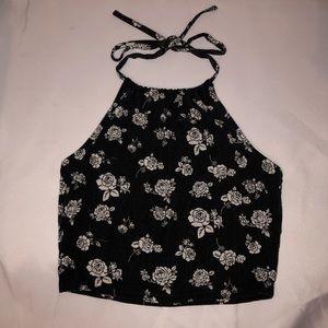 Floral Halter Top